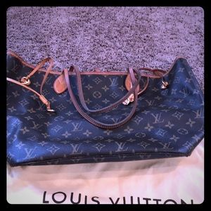 Authentic Louis Vuitton Neverfull MM Monogram